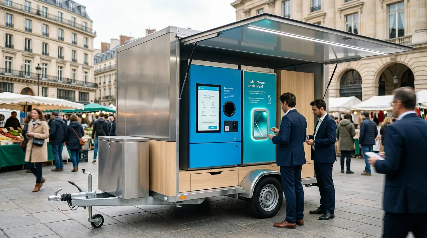 Location d'automate de consigne RVM